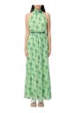 robe-longue-vert-a-fleurs-et-col-halter