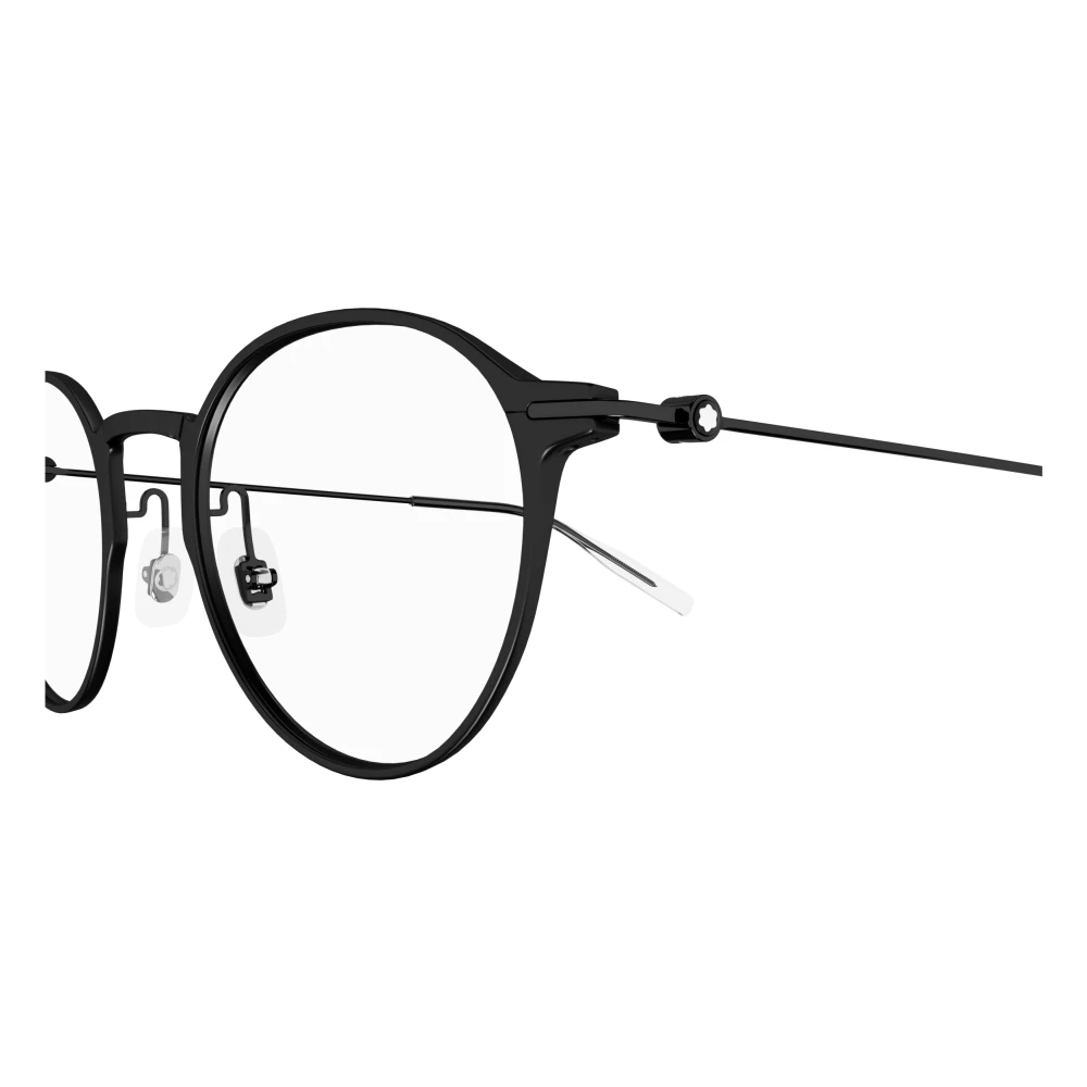 Montblanc Stijlvolle Bril in Zwart Black Heren