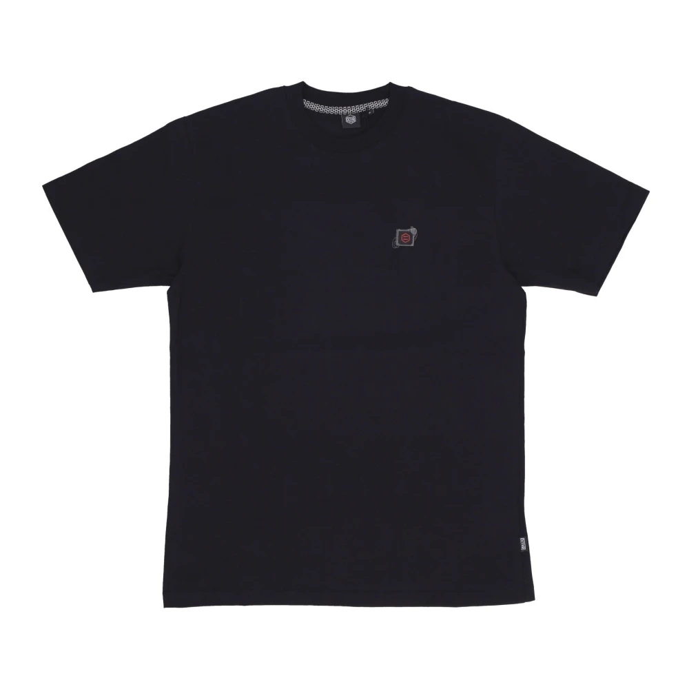 Dolly Noire Zwarte Heren Tee met Fujin & Rajin Black Heren