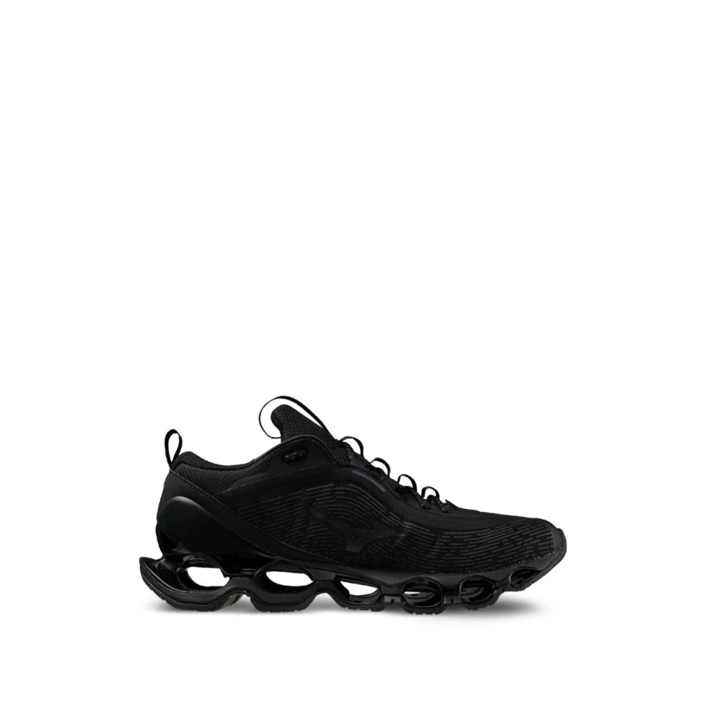 Mizuno Men's Black Sneakers, 12 Uk, Wave Prophecy 13.2