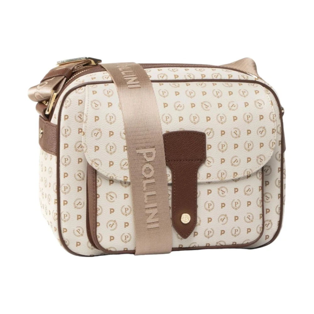 Pollini Women's Brown Heritage Shoulder Bag For