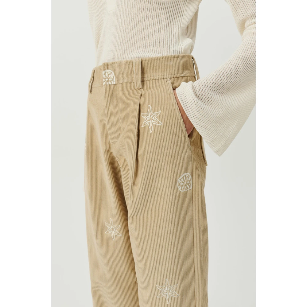 Soulland Chinos Beige Heren