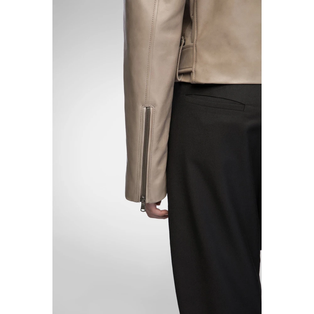 VSP Anya Niobe Leren Jas Gray Dames