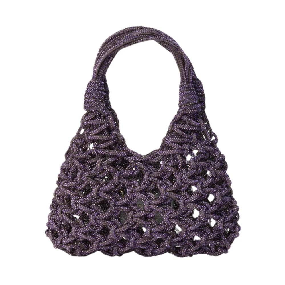 Hibourama Mini Tanzanite Kristal Tas Purple Dames