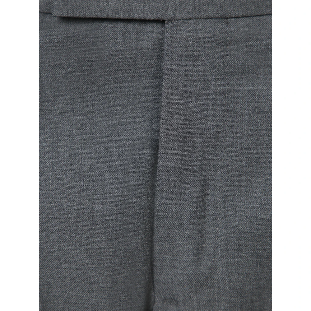 PT Torino Moderne Grijze Broek met Verstelbare Taille Gray Heren