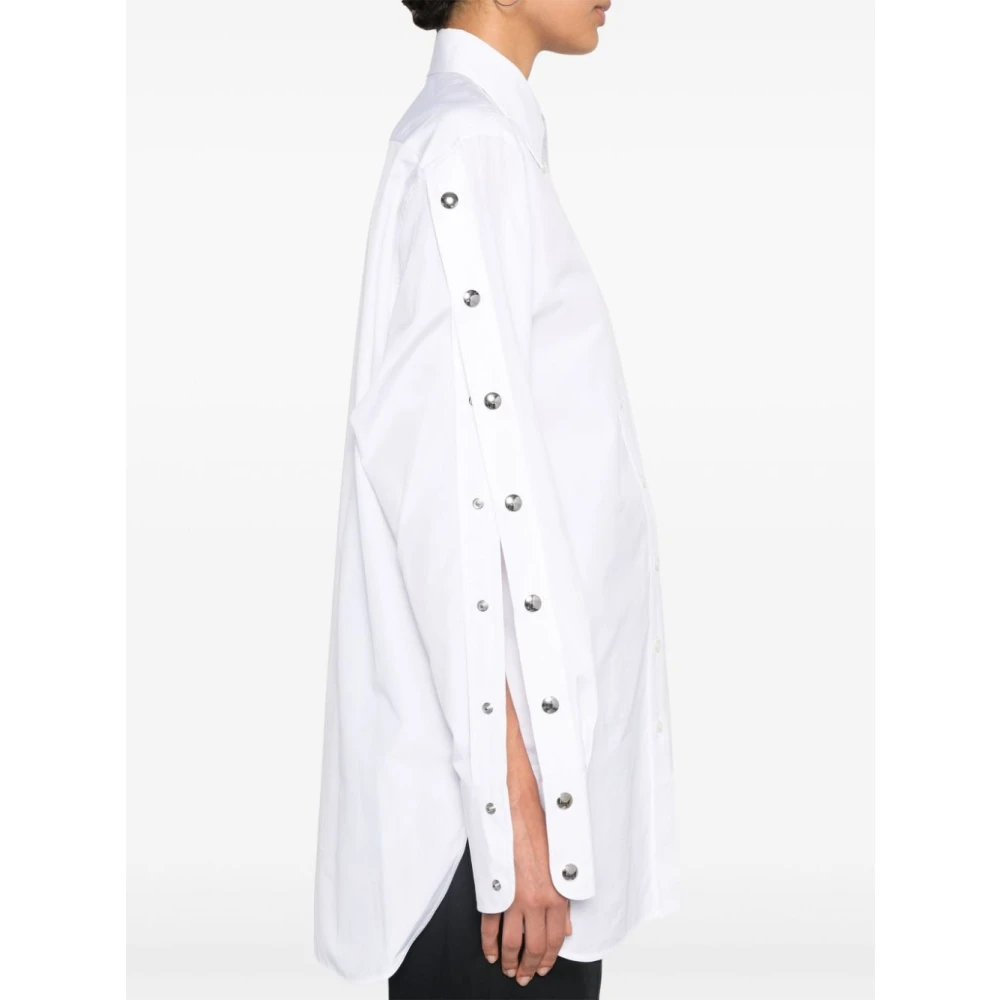Stella Mccartney Gesnapte Overhemd White Dames