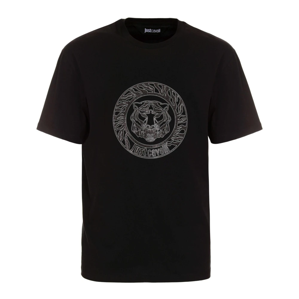 Just Cavalli T-shirts en Polos Black Heren