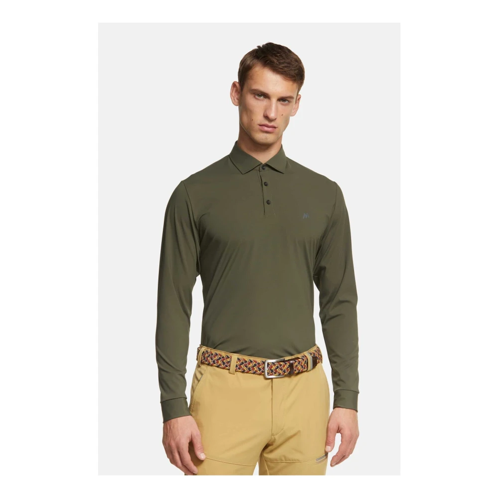 Meyer Bryson Polo Shirt Green Heren