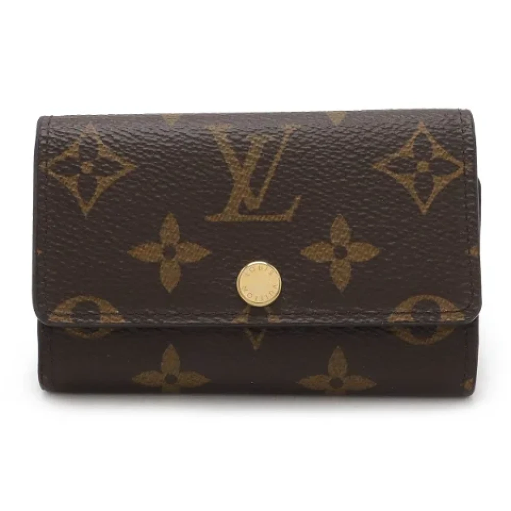 Louis Vuitton Vintage Pre-owned Canvas key-holders Brown Dames