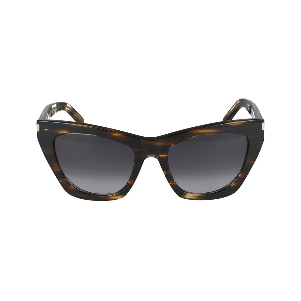 Saint Laurent Women's Brown Sunglasses, 55 Mm, Kate Sunglasses