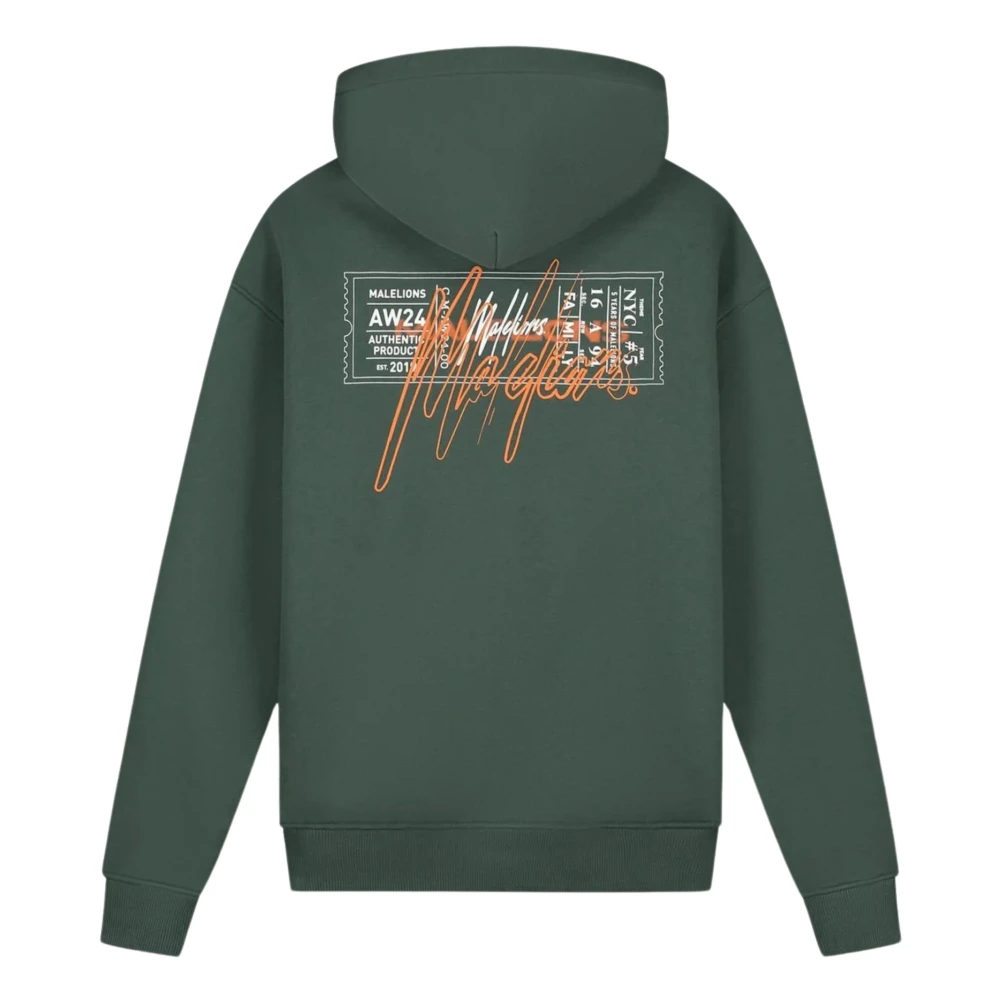 Malelions Groene Hoodie Stijlvol Model Herenlions Green Heren