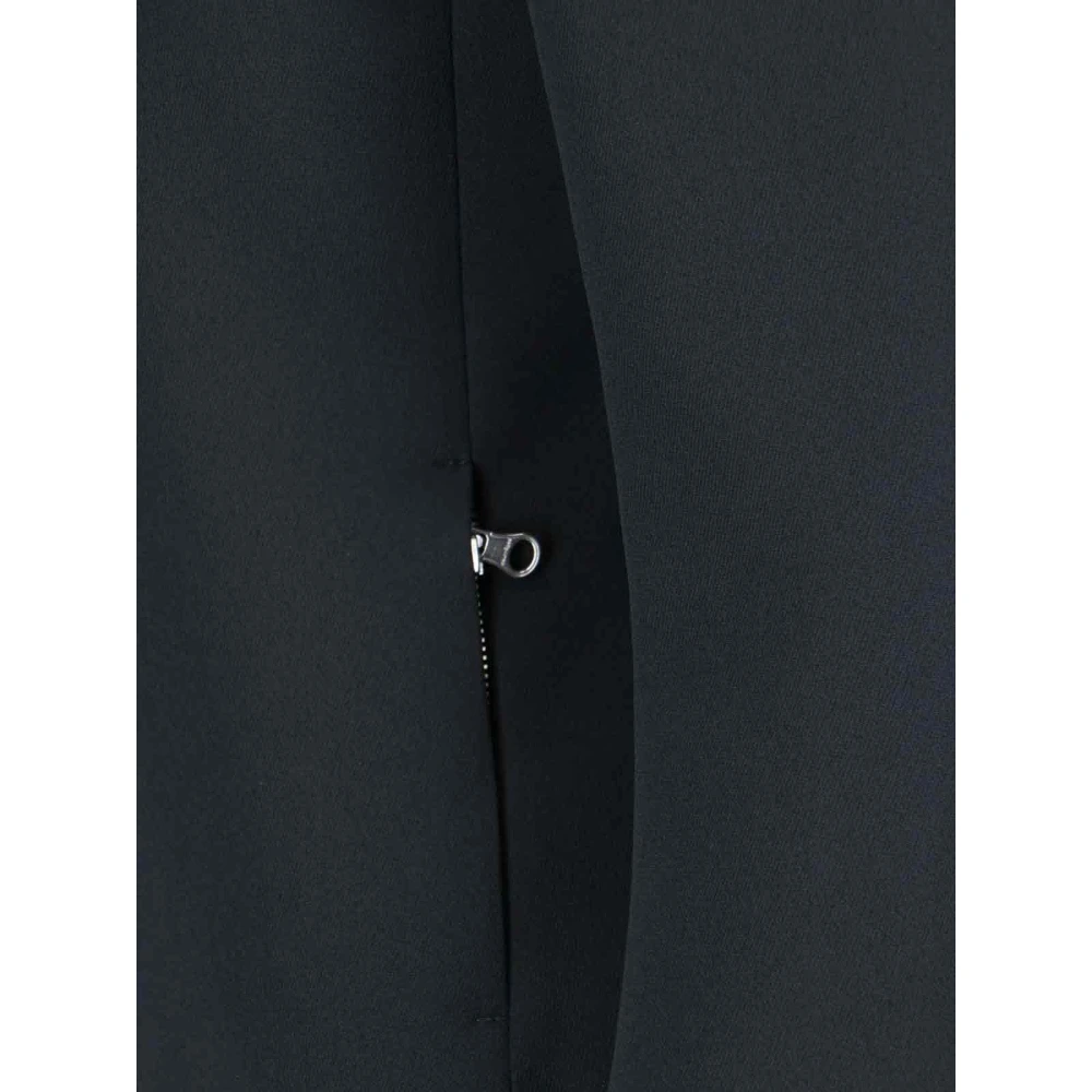 Courrèges Zwarte ritslogo-jas Black Dames