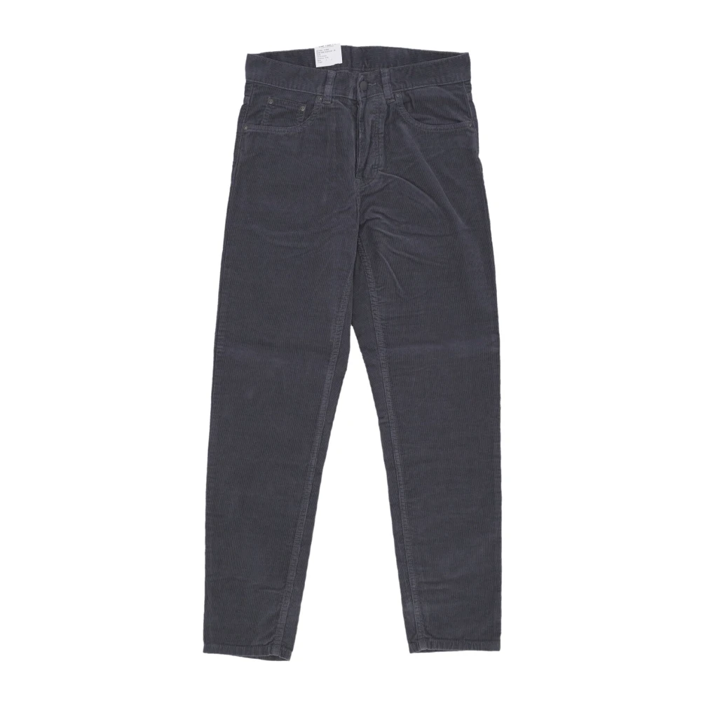 Carhartt Wip Men's Brown Velvet Slim Fit Trousers - Straight Trousers - W28 - Trousers