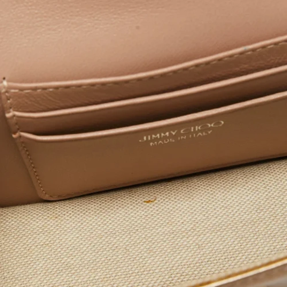 Jimmy Choo Pre-owned Suede shoulder-bags Pink Dames