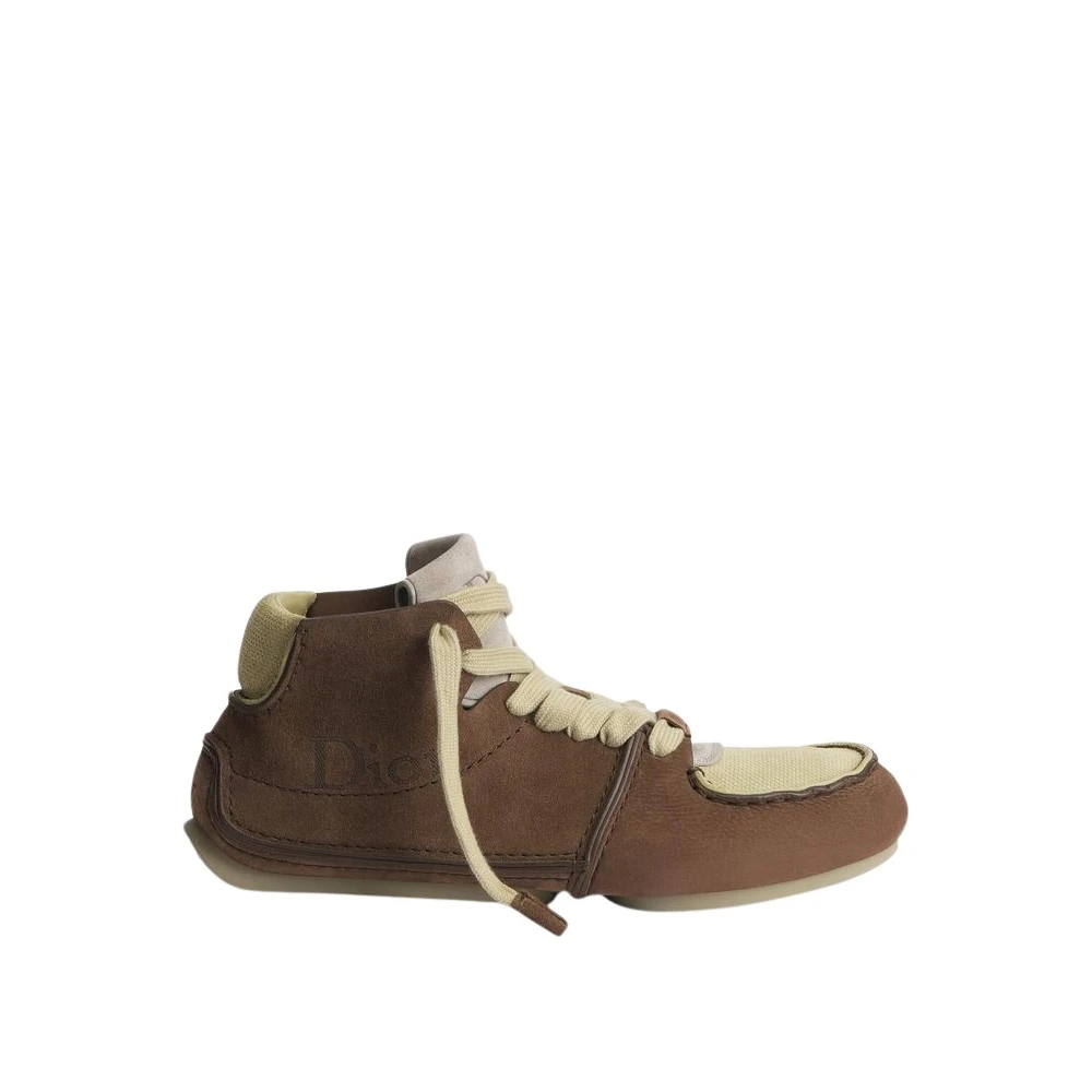Dior Roadie Laars met Veters Heren Schoenen Bruin