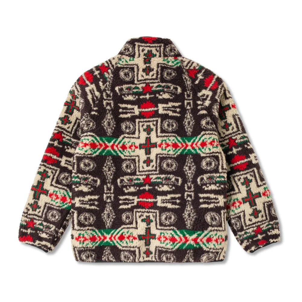 Manastash Chimayo Fleece Jas Bruin Multicolor Heren