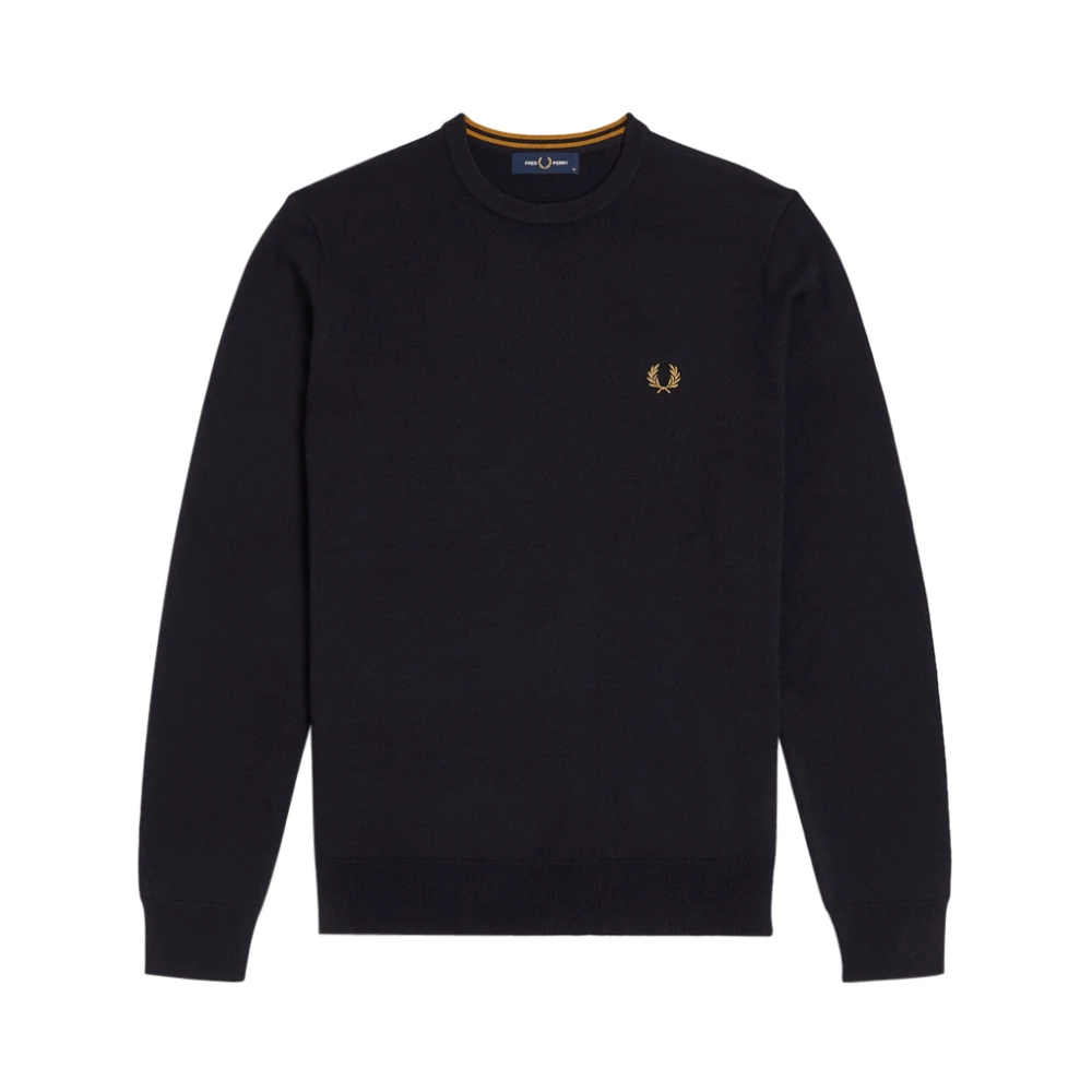 Regular Fit Classic Crew Neck Jumper Men's Wool/Cotton - Image 2