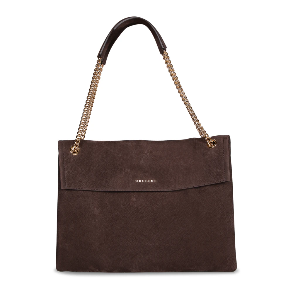 Orciani Women's Brown Shoulder Bag - Shoulder Bags - One Size - Bags