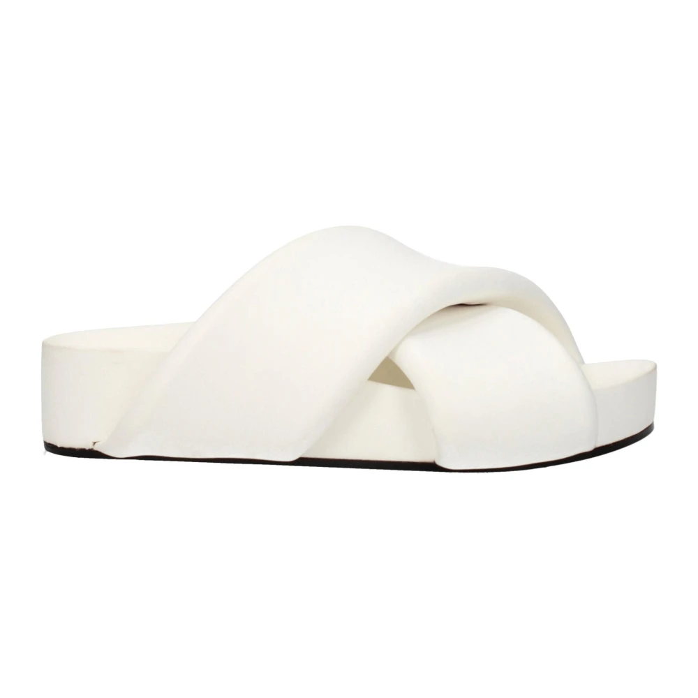 Jil Sander Sandals White - Female - Sliders - White - 3 Uk - Shoes - Image 3