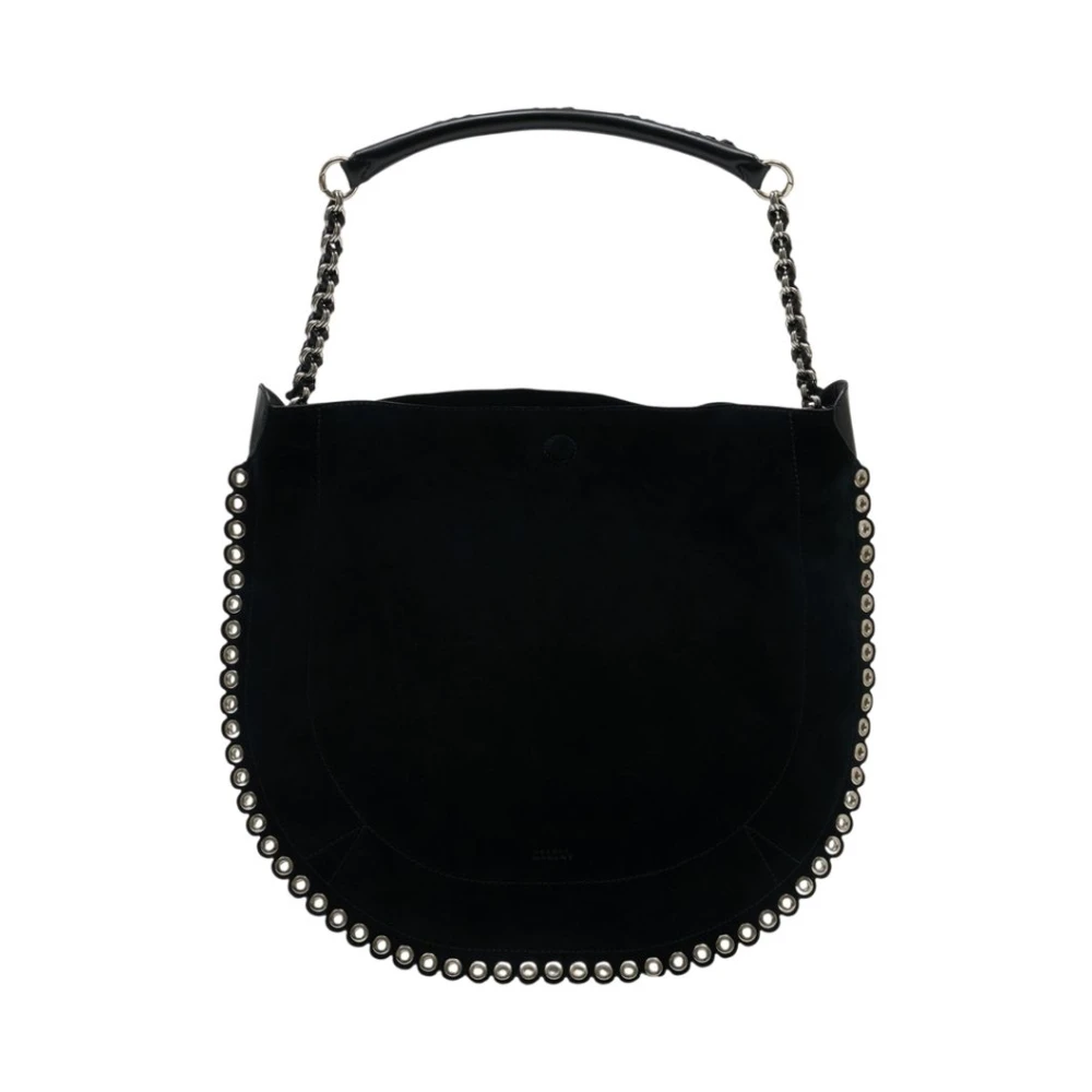 Isabel Marant Women's Black Oskan Hobo Soft Shoulder Bag