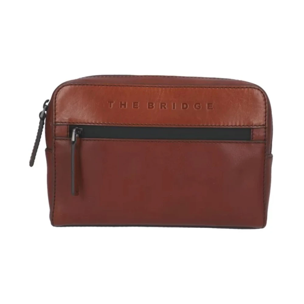 The Bridge Elegant Clutch Väska Brown, Herr