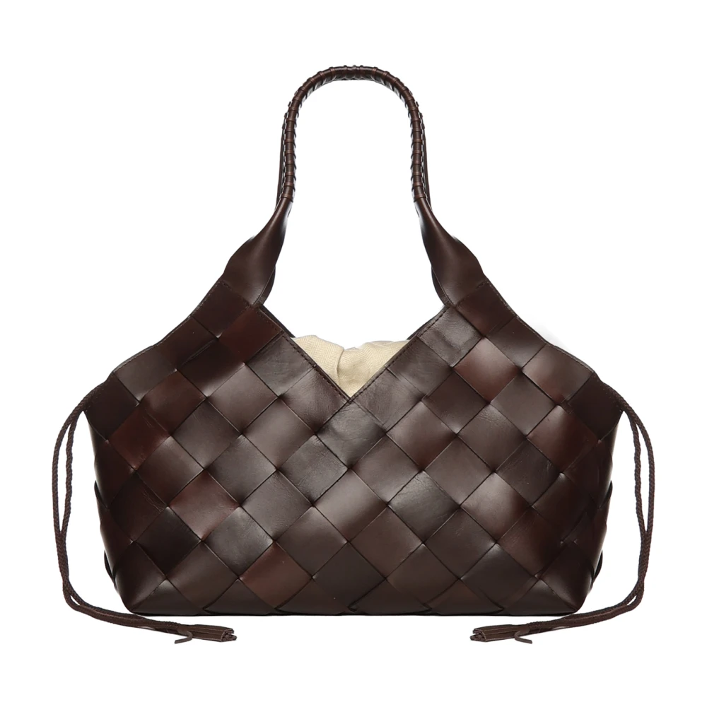Dragon Diffusion Brown Shopping Bags, Female, One Size, Japan Tote