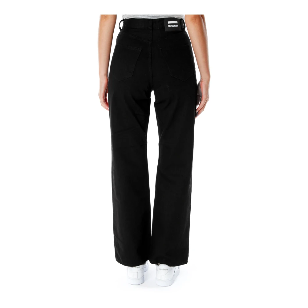 Dr. Denim Jeans Black Dames