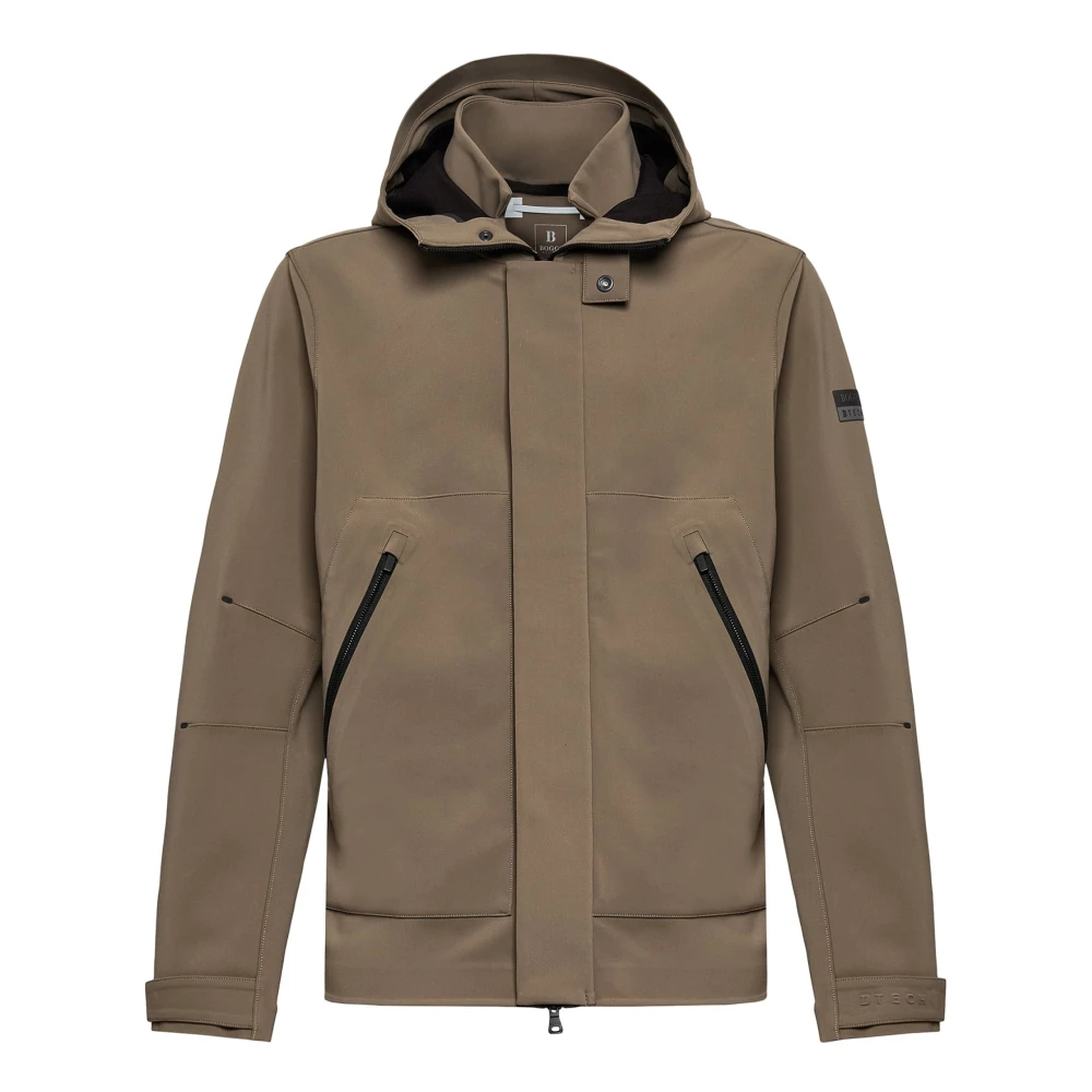 Boggi Milano B Tech Technical Fabric Jas Beige Heren