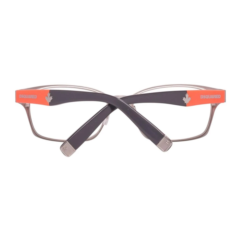 Dsquared2 Zilveren metalen frames met wijzerplaat Gray Dames
