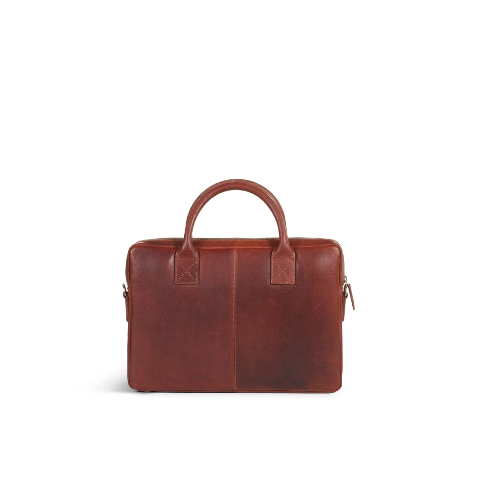 Howard London Laptop Tas Brown Heren