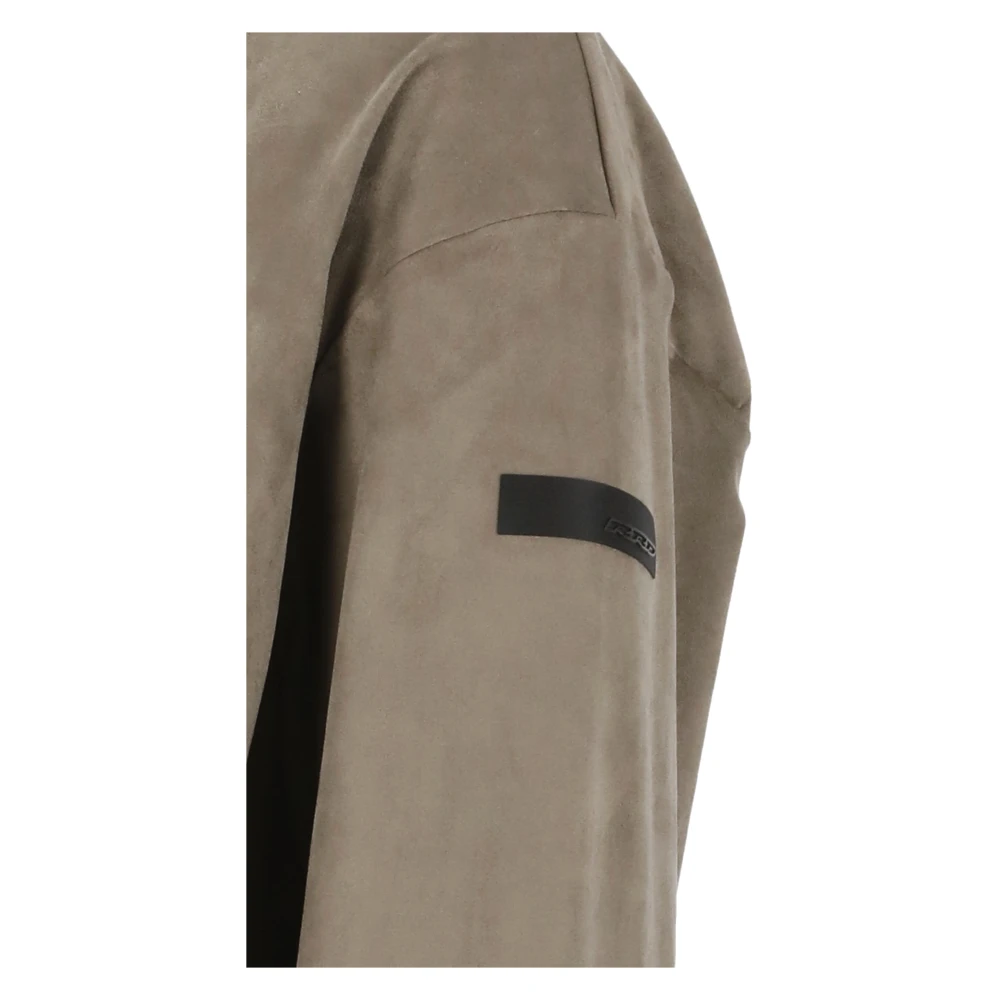 RRD Grijze Velvet Sweater met Kraag Gray Dames