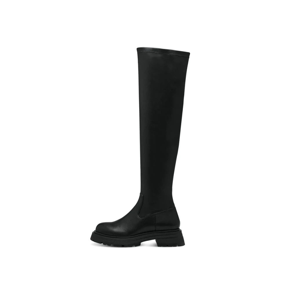 Tamaris Women's Black High Boots, 6 Uk, Platform Boots