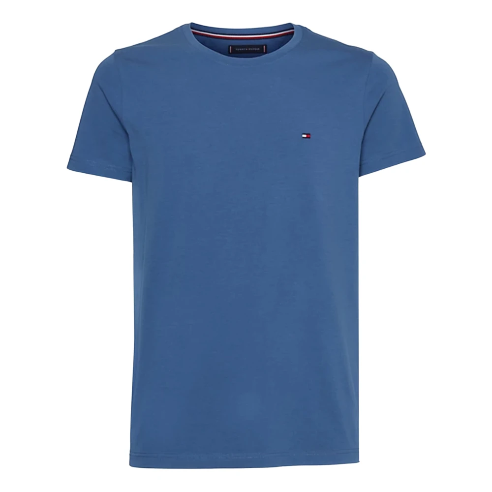 Tommy Hilfiger Blauwe T-shirts Blue Heren