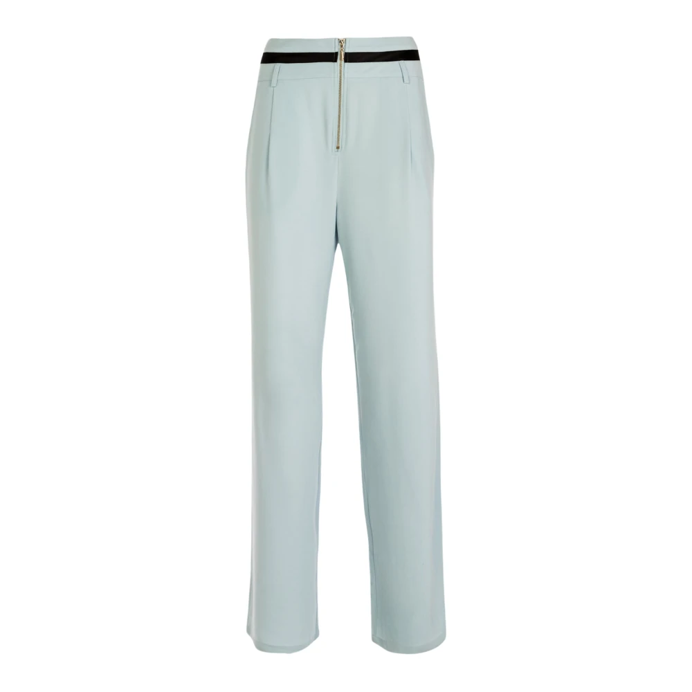 Liu Jo Elegante Palazzo Broek Ice Sky Blue Dames