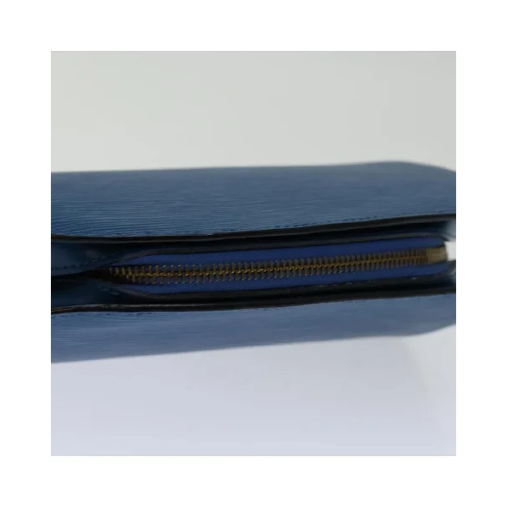 Louis Vuitton Vintage Pre-owned Leather louis-vuitton-bags Blue Dames