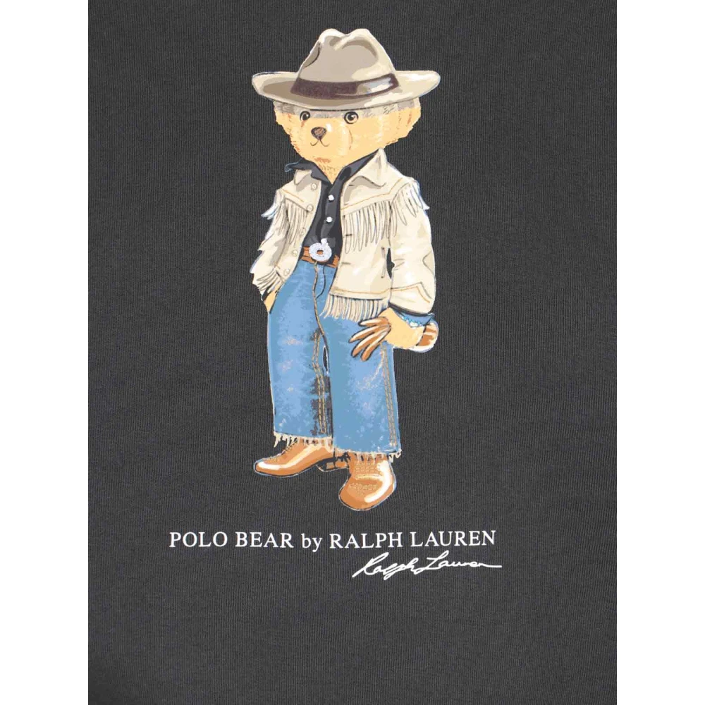 Ralph Lauren Trui met ronde hals en print Gray Dames