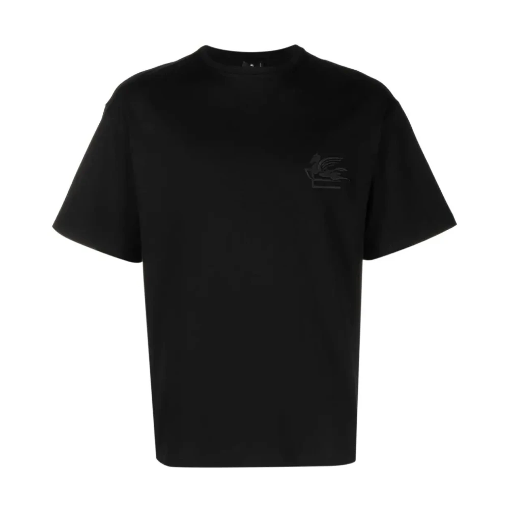 ETRO T-Shirts Black Heren