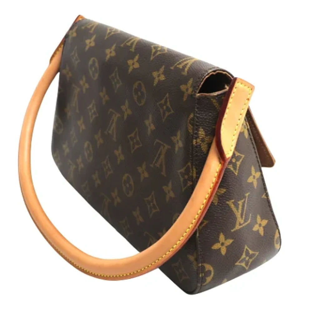 Louis Vuitton Vintage Pre-owned Canvas shoppers Brown Dames