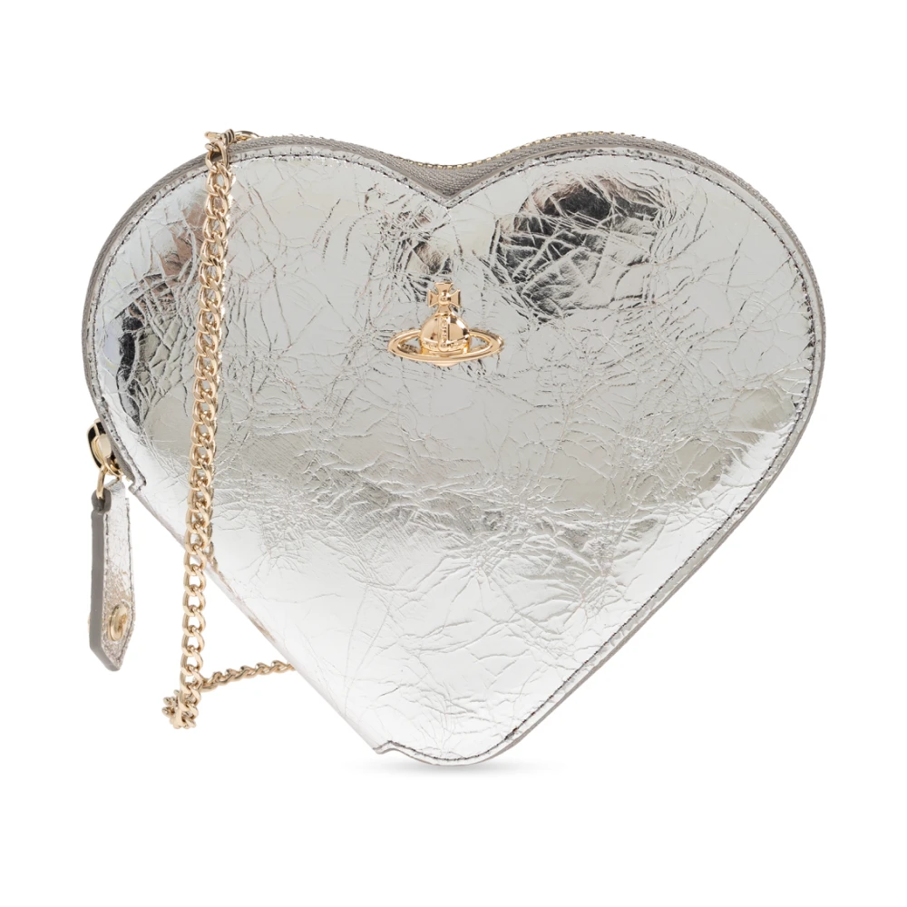Vivienne Westwood Leren tas Gray Dames