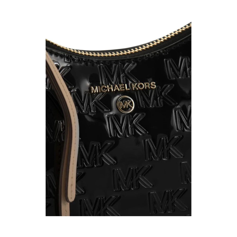 Michael Kors Chain Pouchette Bag Black Dames