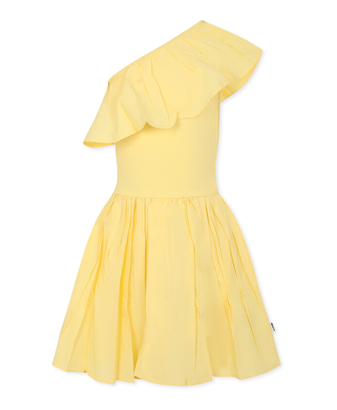 robe-jaune-une-epaule