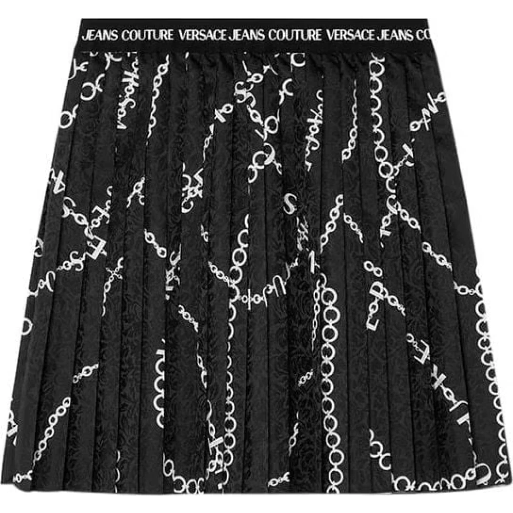 Versace Jeans Couture Women's Black Short Skirts, S, Gonna