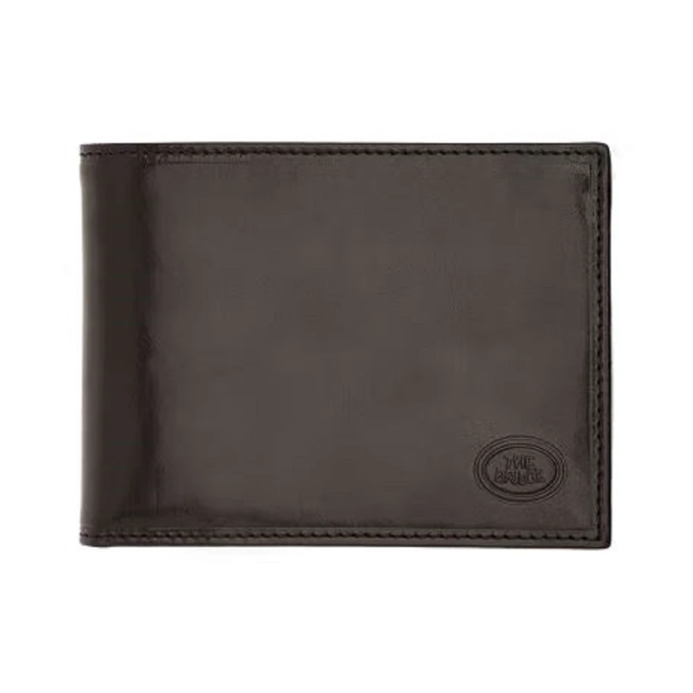 The Bridge Men's Black Wallets & Cardholders, One Size, Leather Wallet With Coin Pocket