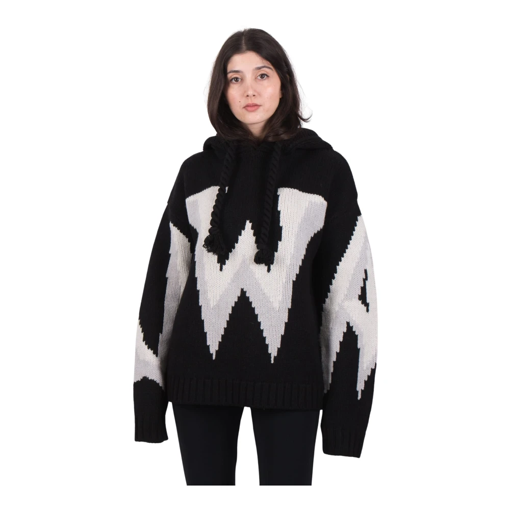 Jw anderson, sweats à capuche noir, femme,...
