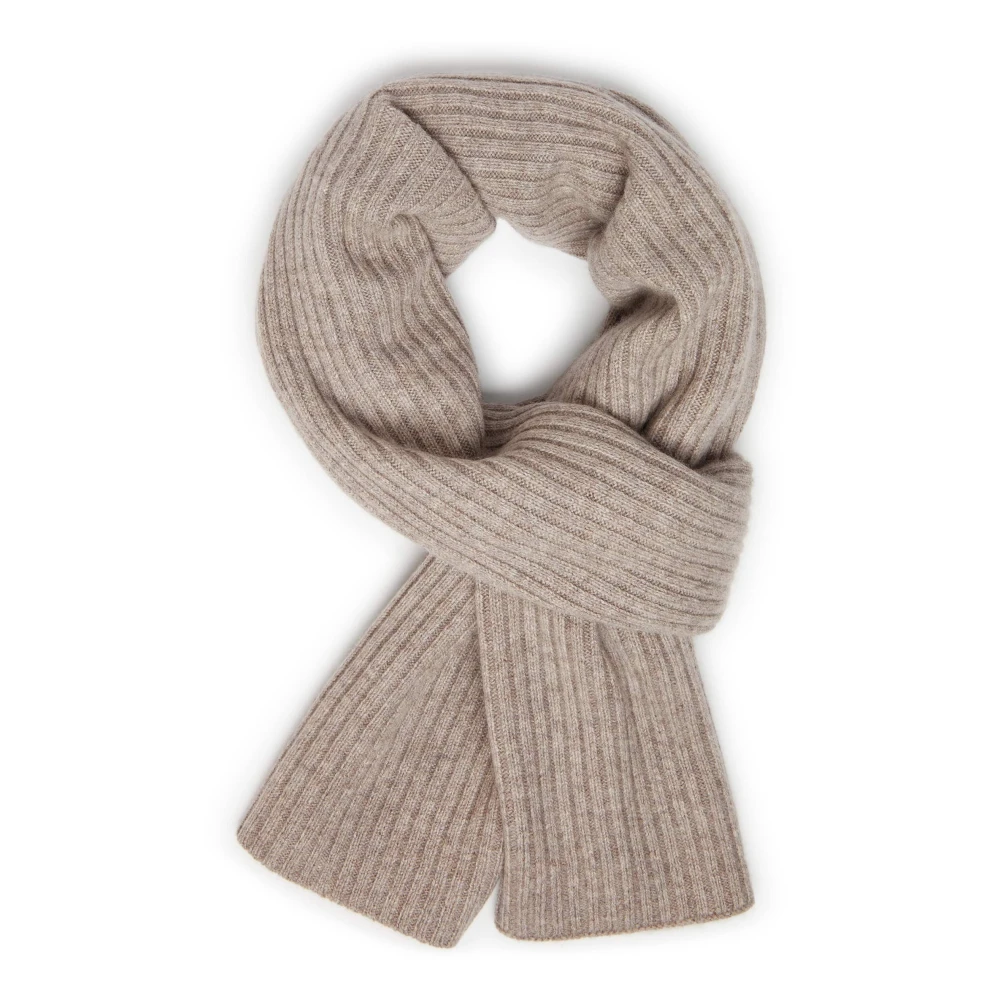 Boggi Milano Halswarmer van Merinowol Beige Heren