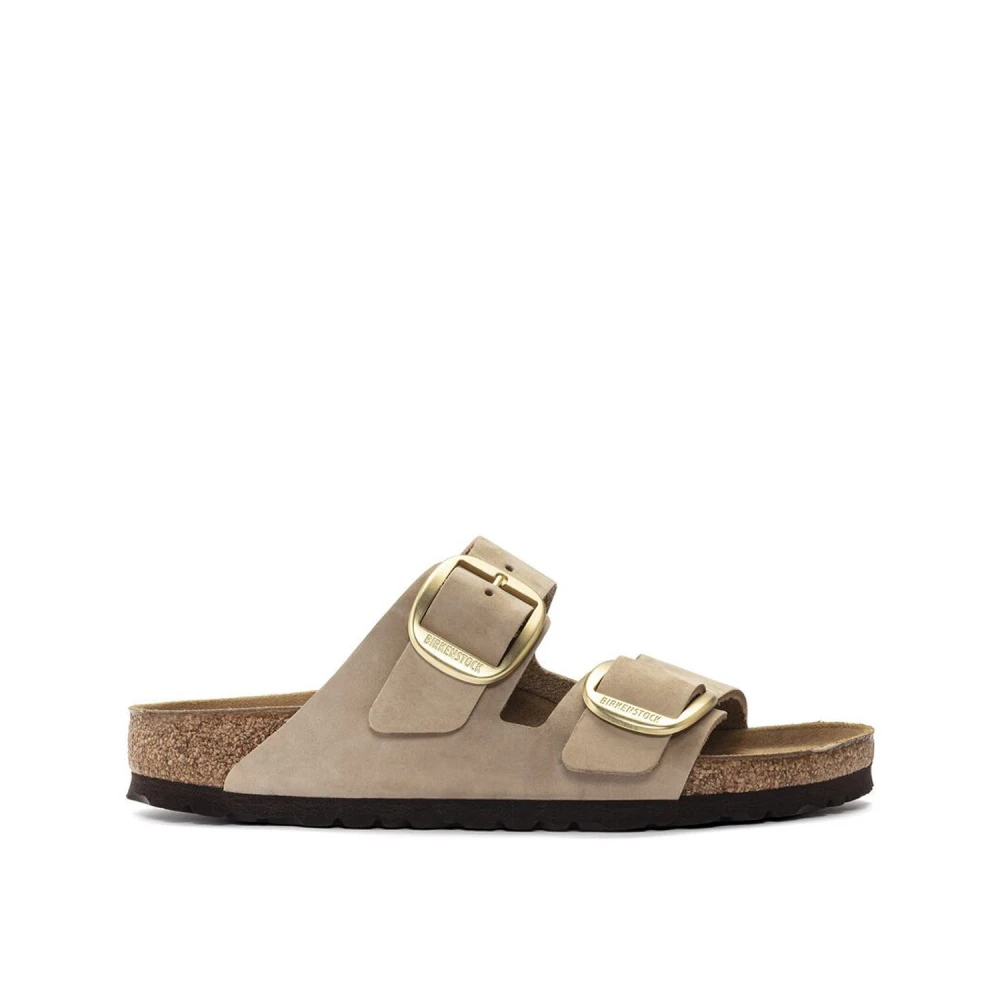 Birkenstock Women's Beige Sliders, 7 Uk, Arizona Sliders