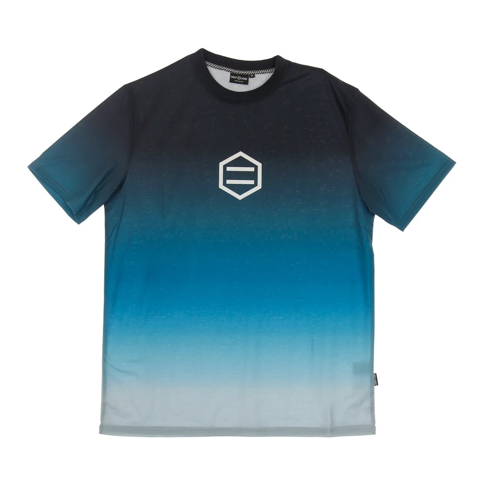 Dolly Noire Gradient Logo T-Shirt Multicolor Heren