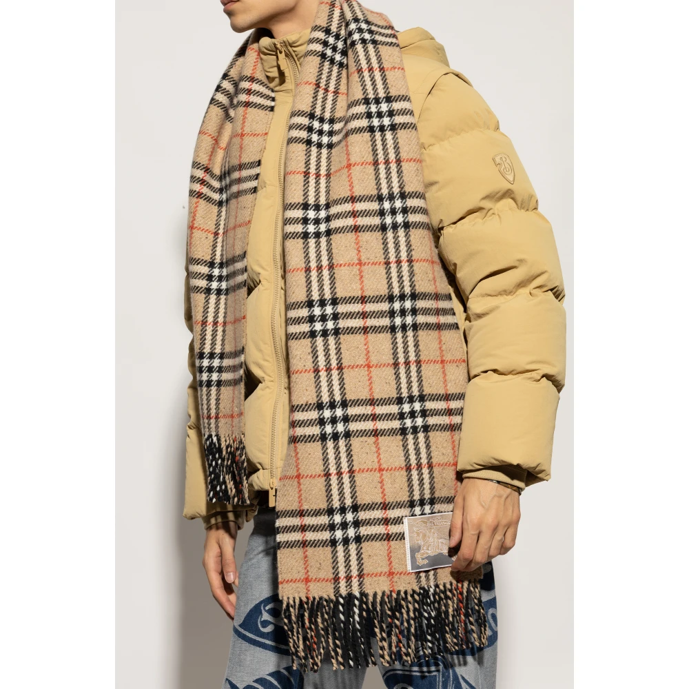 Burberry Kasjmier Sjaal Beige Unisex