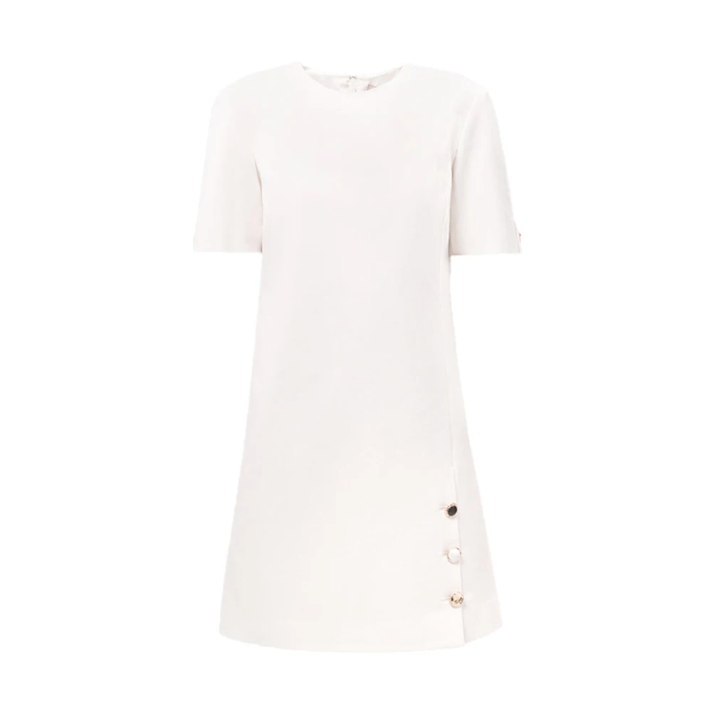 Twinset Viscose jurk met elegante stijl Beige Dames