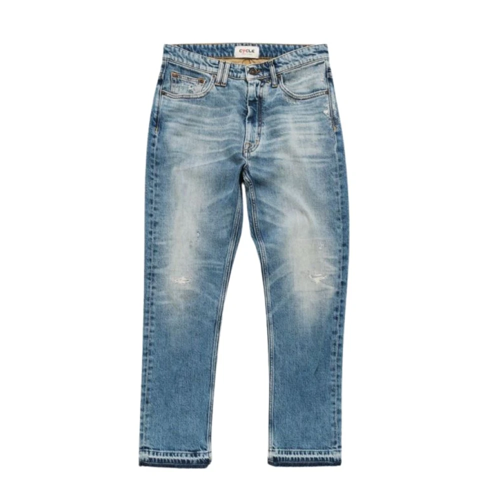 Cycle Heldere Blauwe Jeans Blue Heren